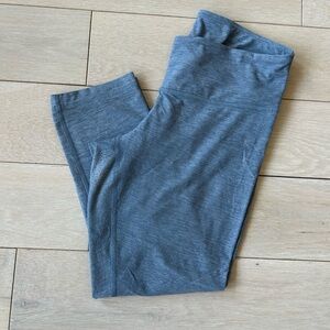 Lululemon Blue/ Gray Leggings Size 8 GUC